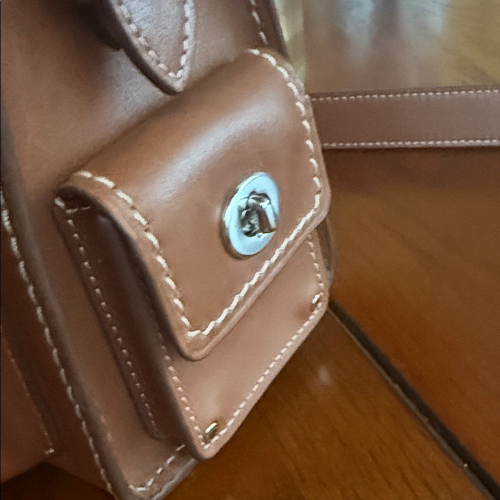 Coach Western Tabby Leather Crossbody Bag - Picture 4 of 9